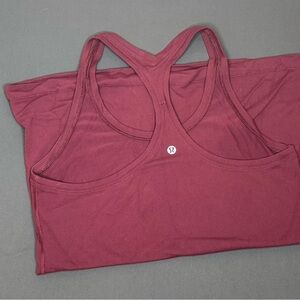 Lululemon Athletica Maroon - Purple Cool Racerback tank top